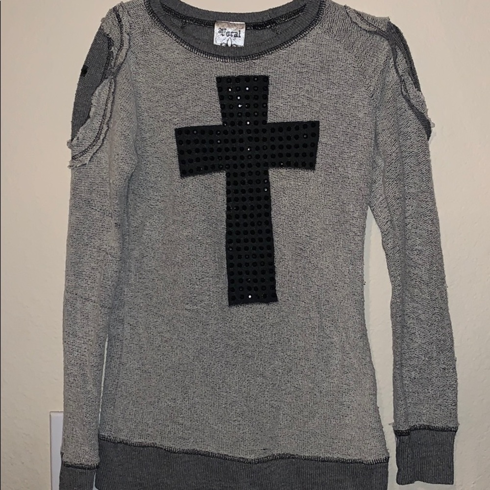 Vocal Bling Cross Longsleeve